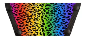* Leopard Rainbow Shoe Tops