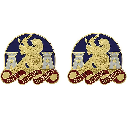 164th Engineer Group Unit Crest (Duty Honor Integrity) - Sold in Pairs