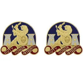 164th Engineer Group Unit Crest (Duty Honor Integrity) - Sold in Pairs
