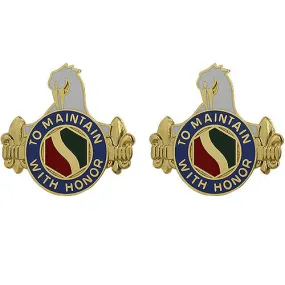 165th Support Battalion Unit Crest (To Maintain With Honor) - Sold in Pairs