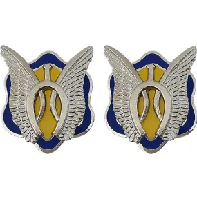 17th Cavalry Regiment Unit Crest (No Motto) - Sold in Pairs