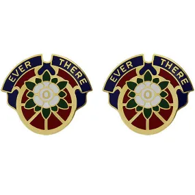 184th Sustainment Command Unit Crest (Ever There) - Sold in Pairs