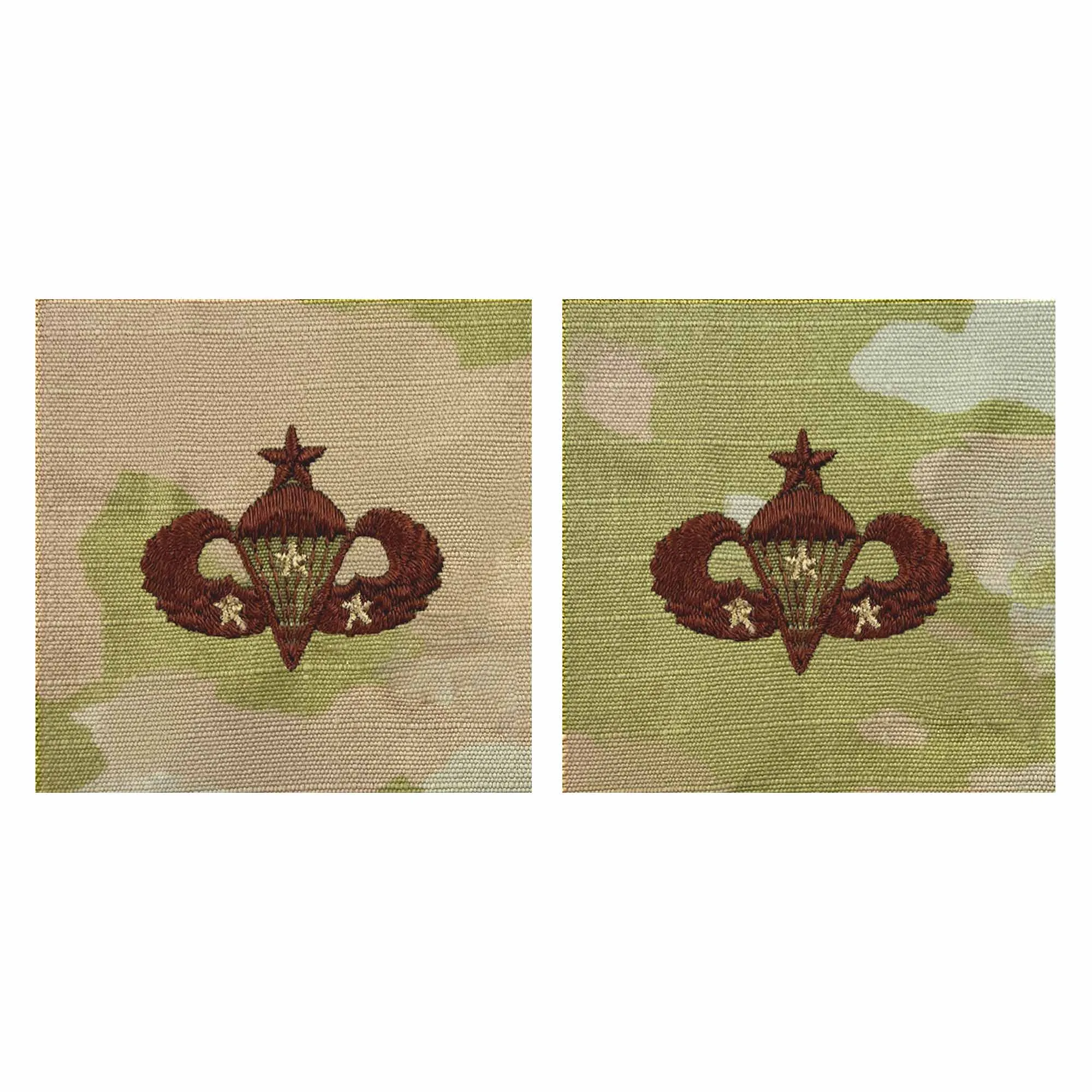 Air Force Embroidered Badge: Combat Parachutist: Senior 3rd Award - embroidered on OCP