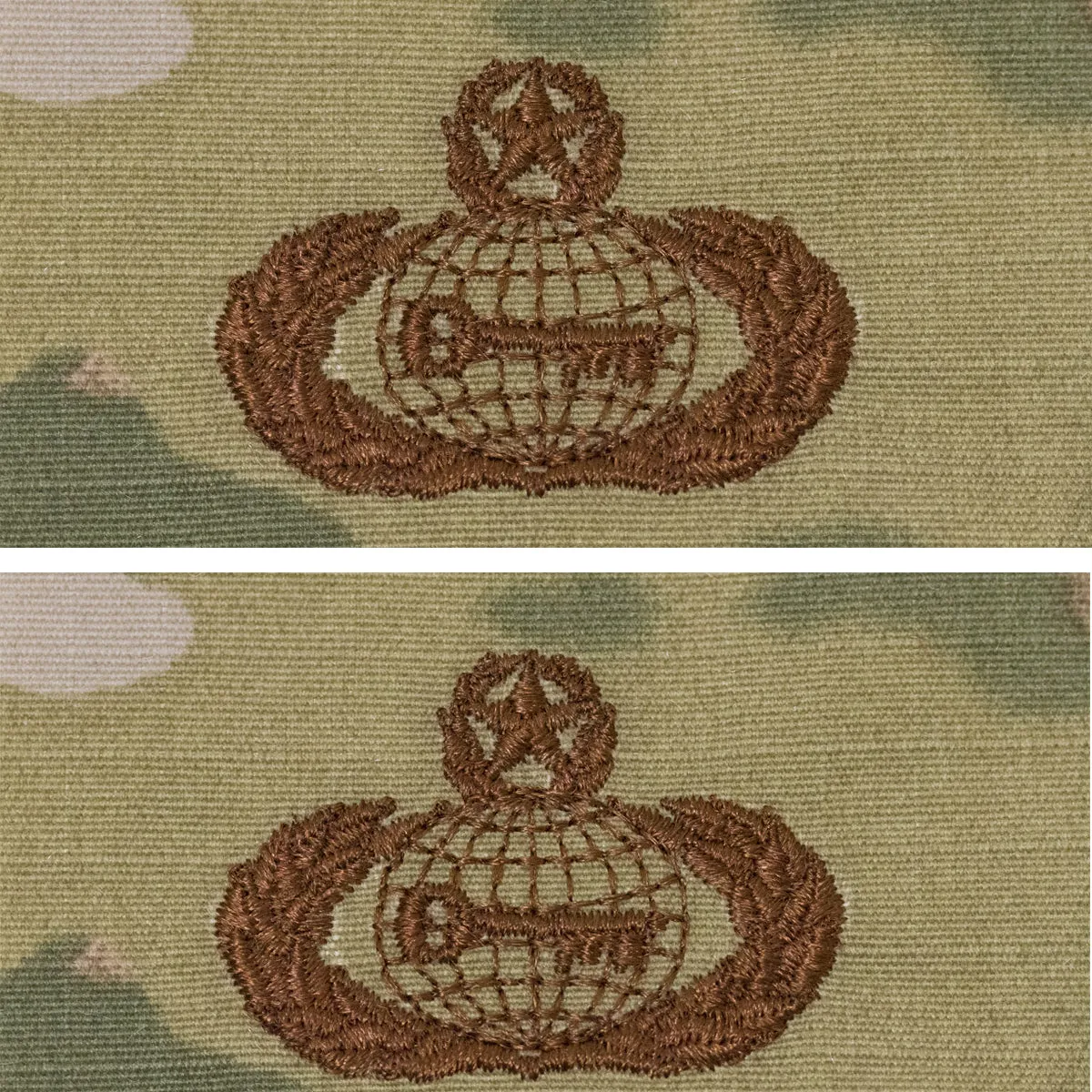 Air Force Embroidered Badge: Intelligence: Master - embroidered on OCP