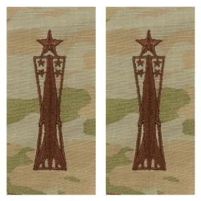 Air Force Embroidered Badge: Missile Maintenance: Senior small - embroidered on OCP