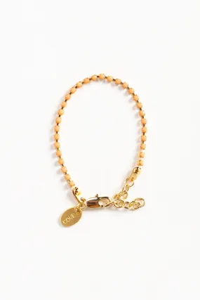 Amelia Glass Beads Bracelet - Mom & Daughter