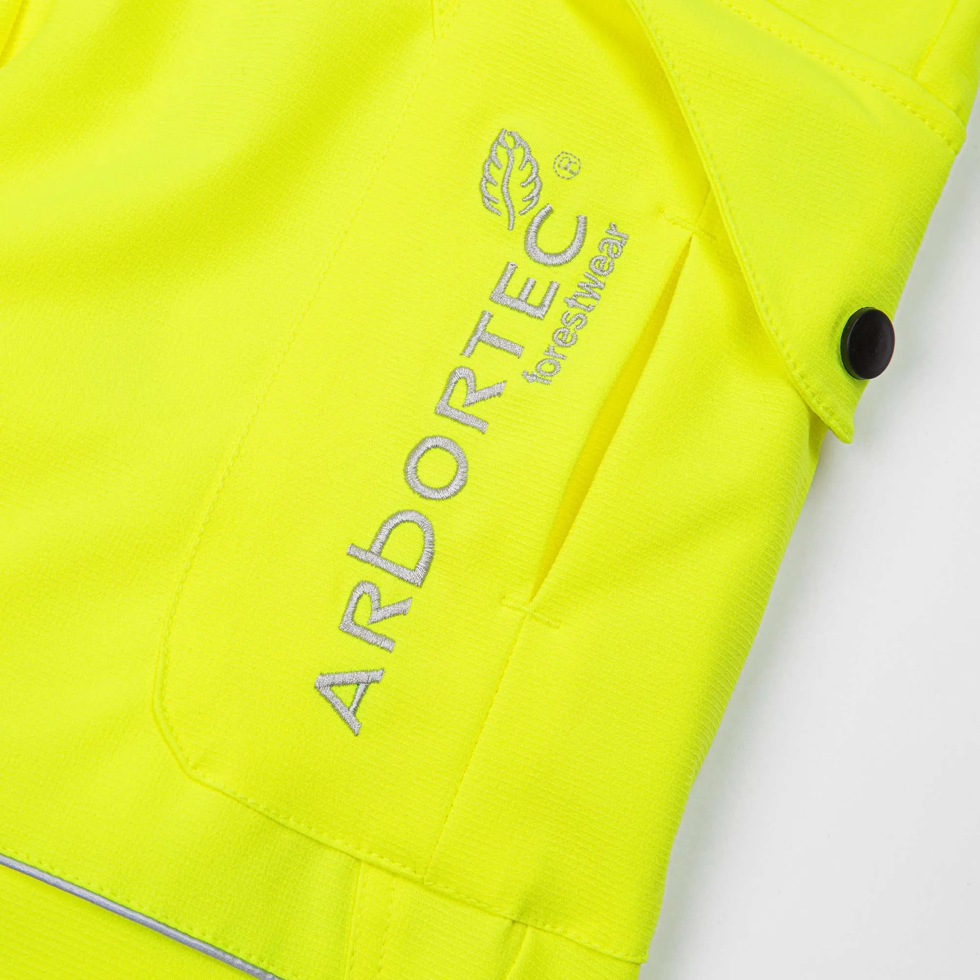 ATHV4050 Breatheflex Chainsaw Pants Design C Class 1 - Hi-Viz Yellow