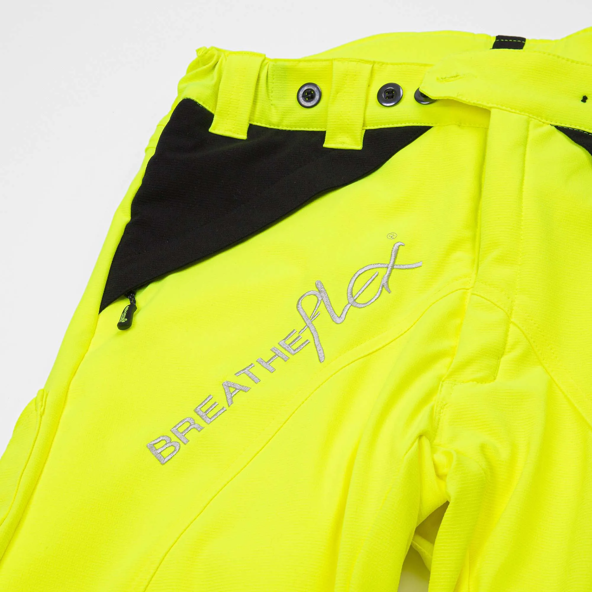 ATHV4050 Breatheflex Chainsaw Pants Design C Class 1 - Hi-Viz Yellow