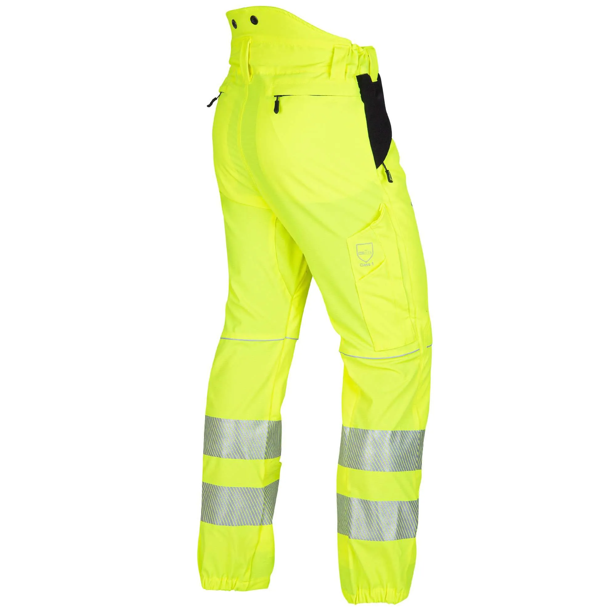 ATHV4050 Breatheflex Chainsaw Pants Design C Class 1 - Hi-Viz Yellow