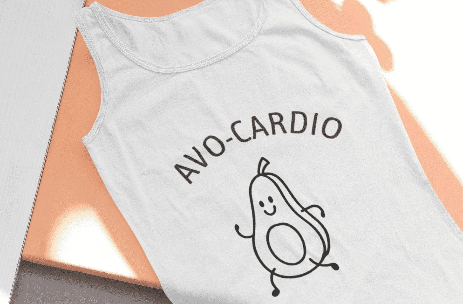 Avo-Cardio | Inspire Organic Ladies Tank Top