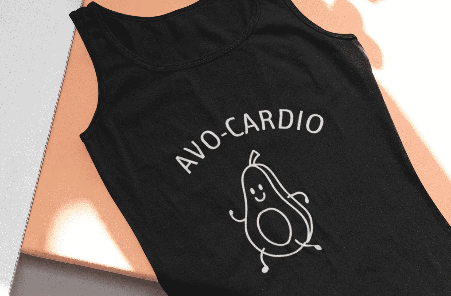 Avo-Cardio | Inspire Organic Ladies Tank Top