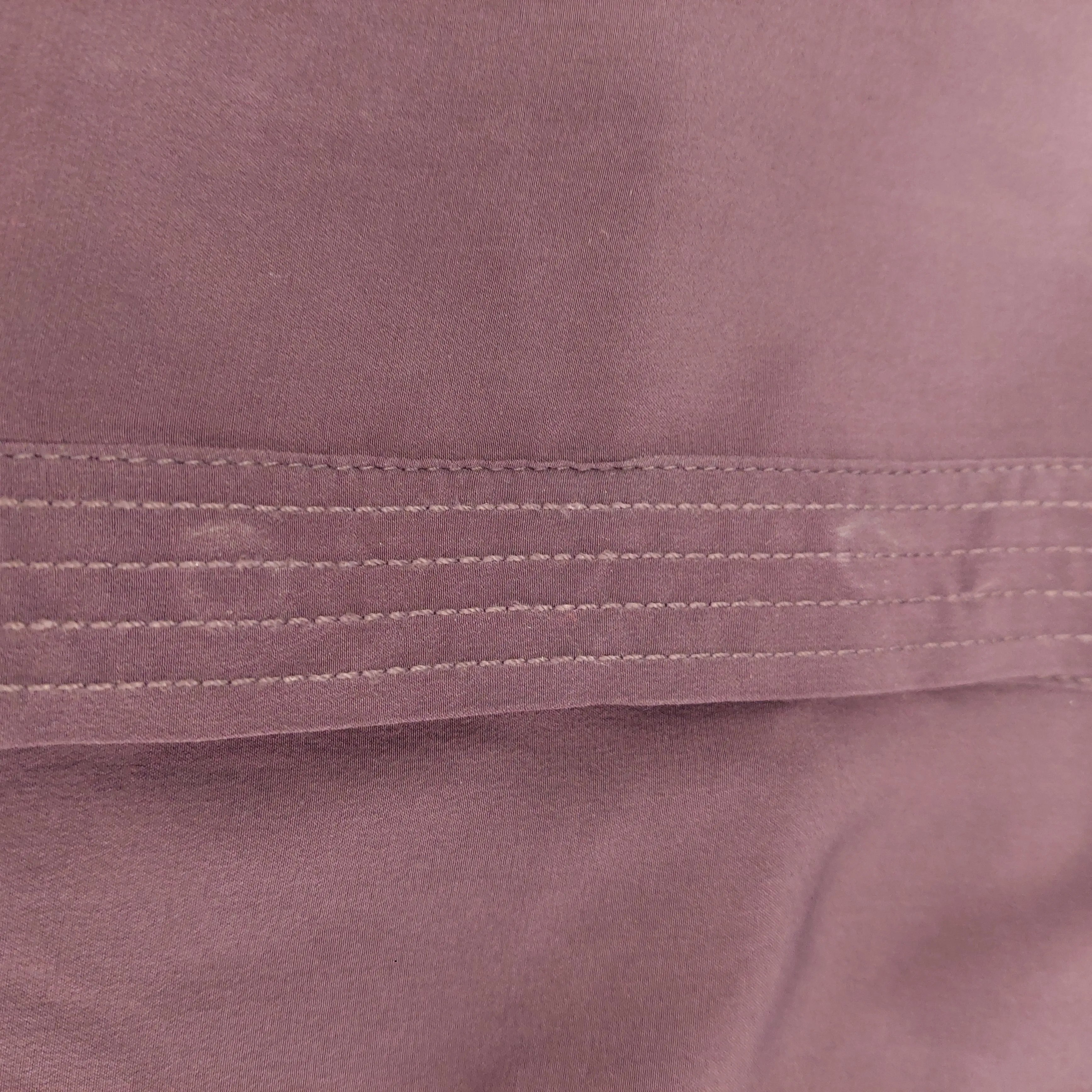 Banana Republic Purple Flat-collar Blouse | Pre Loved |