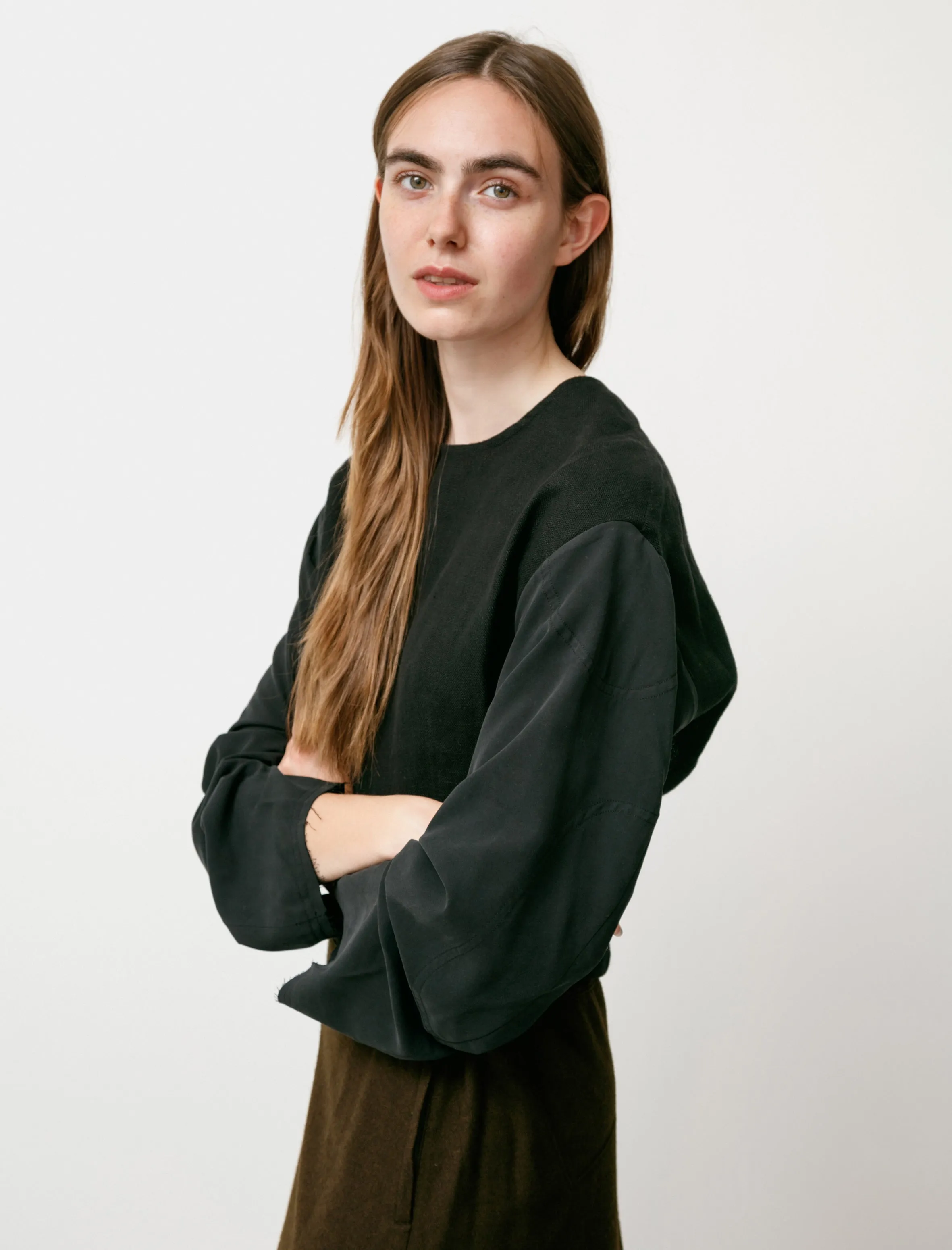 Biker Top Black Rough Sack