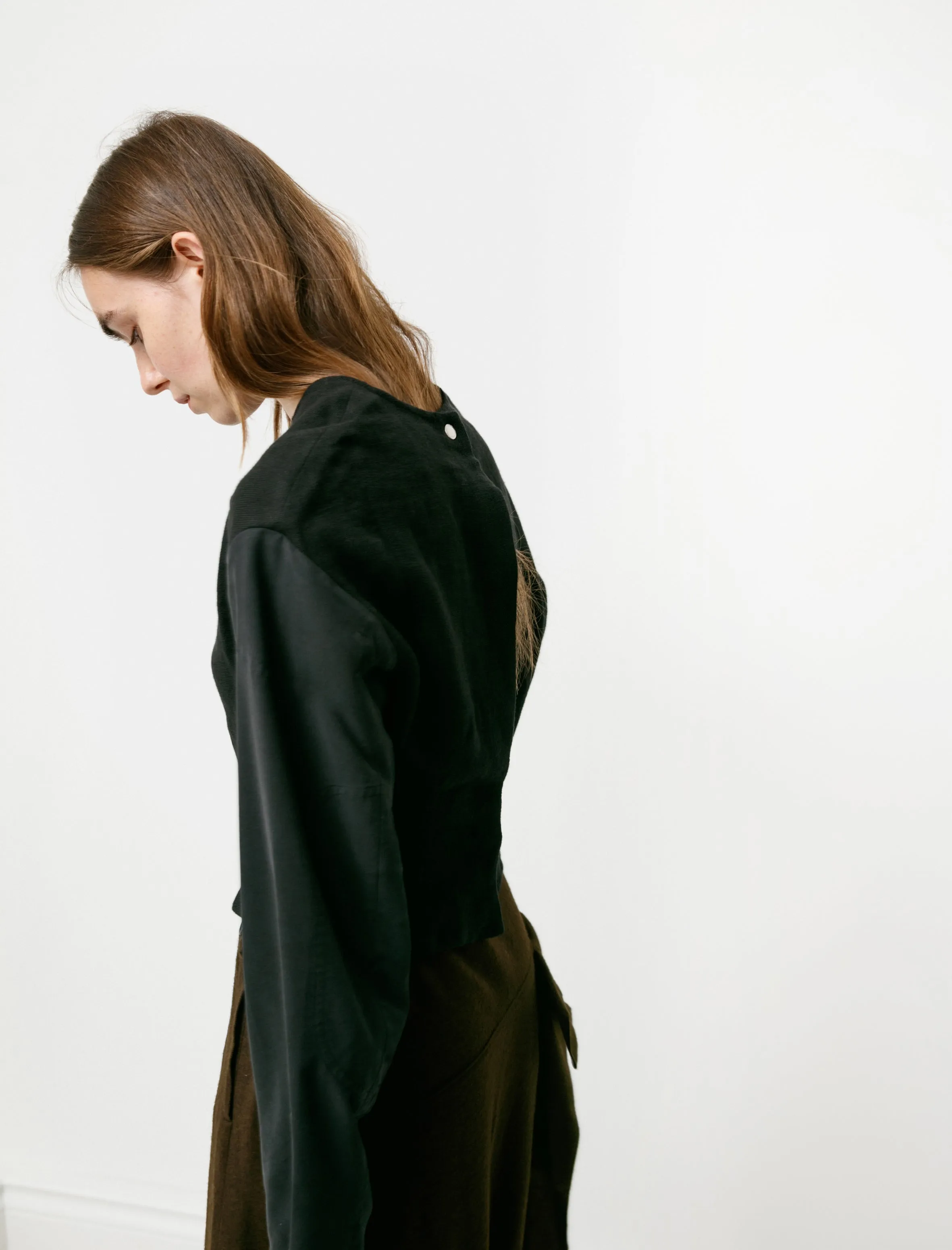Biker Top Black Rough Sack