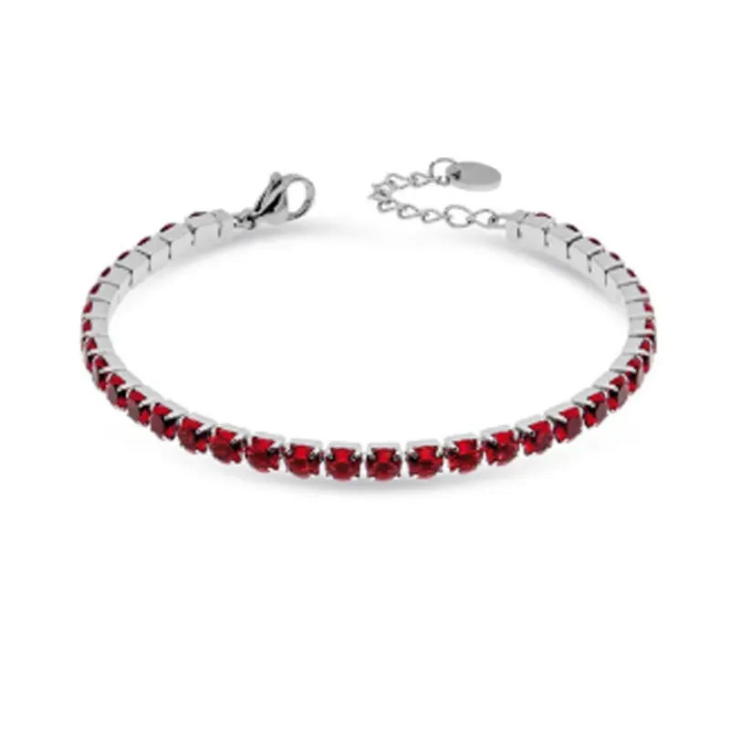 Bracciale tennis donna in acciaio LiuJo LJ2418