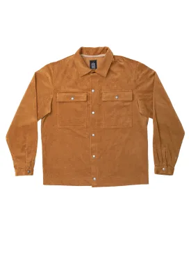 Camel Cord Over Shirt