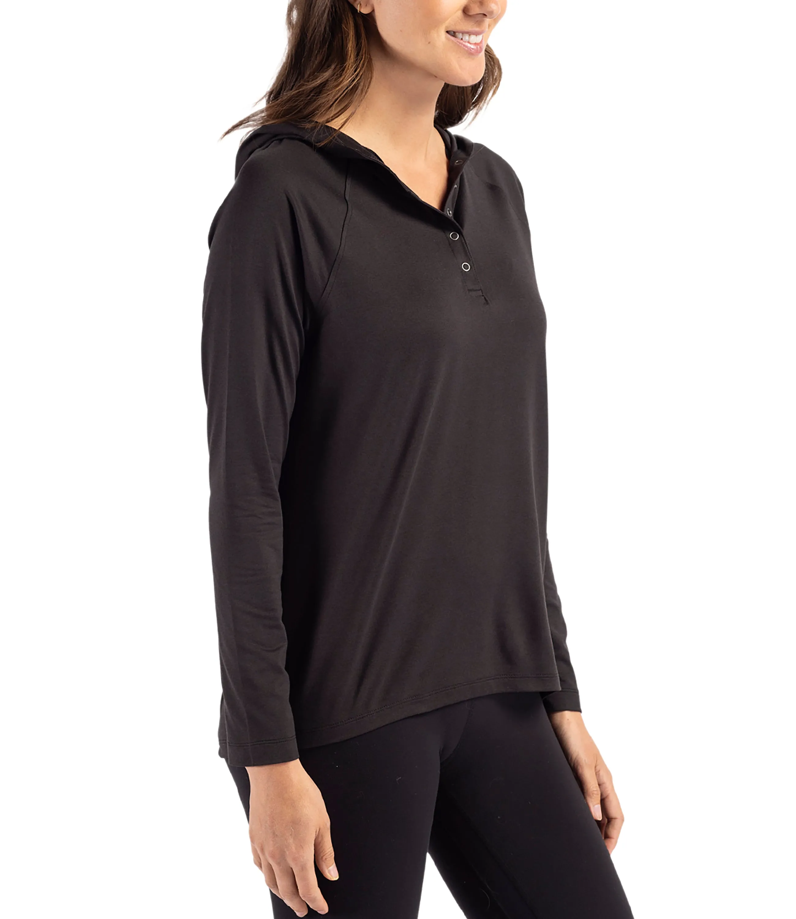 Coastline Epic Comfort Eco Recycled Womens Hooded Shirt
