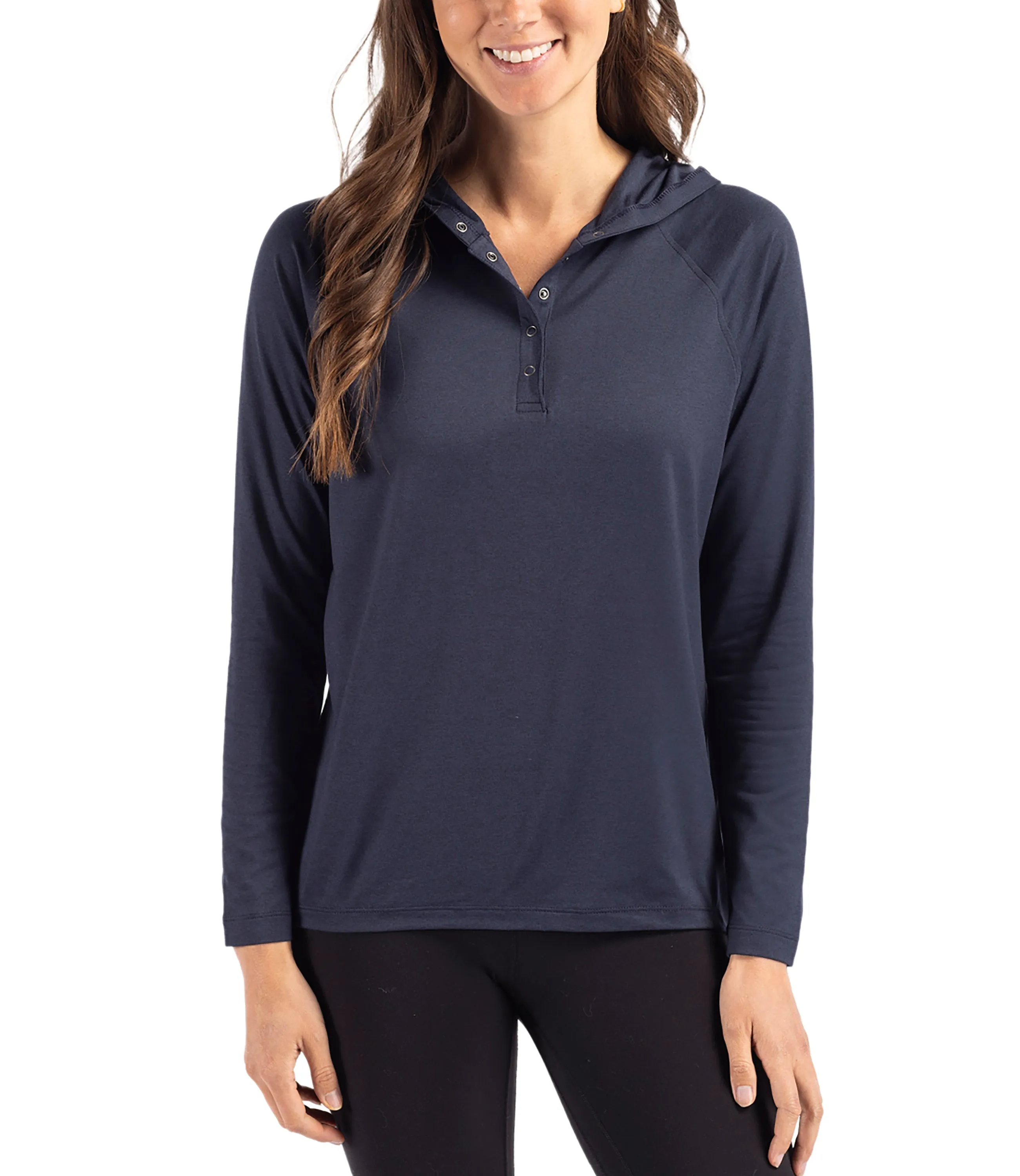 Coastline Epic Comfort Eco Recycled Womens Hooded Shirt