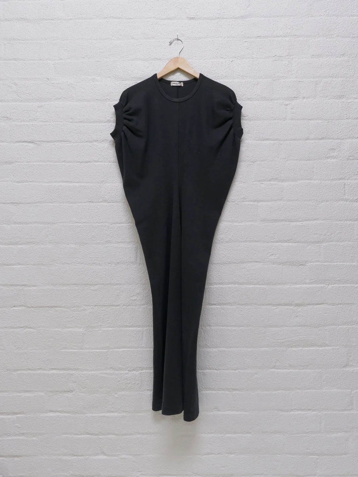 Comme des Garcons 1989 black twisted sweat dress - womens S