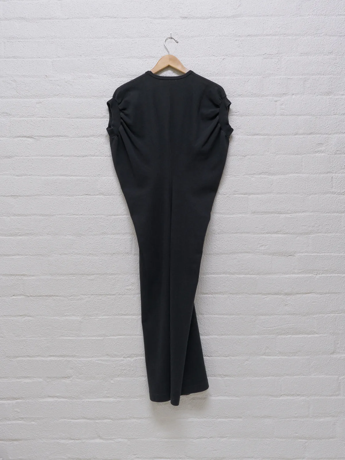 Comme des Garcons 1989 black twisted sweat dress - womens S