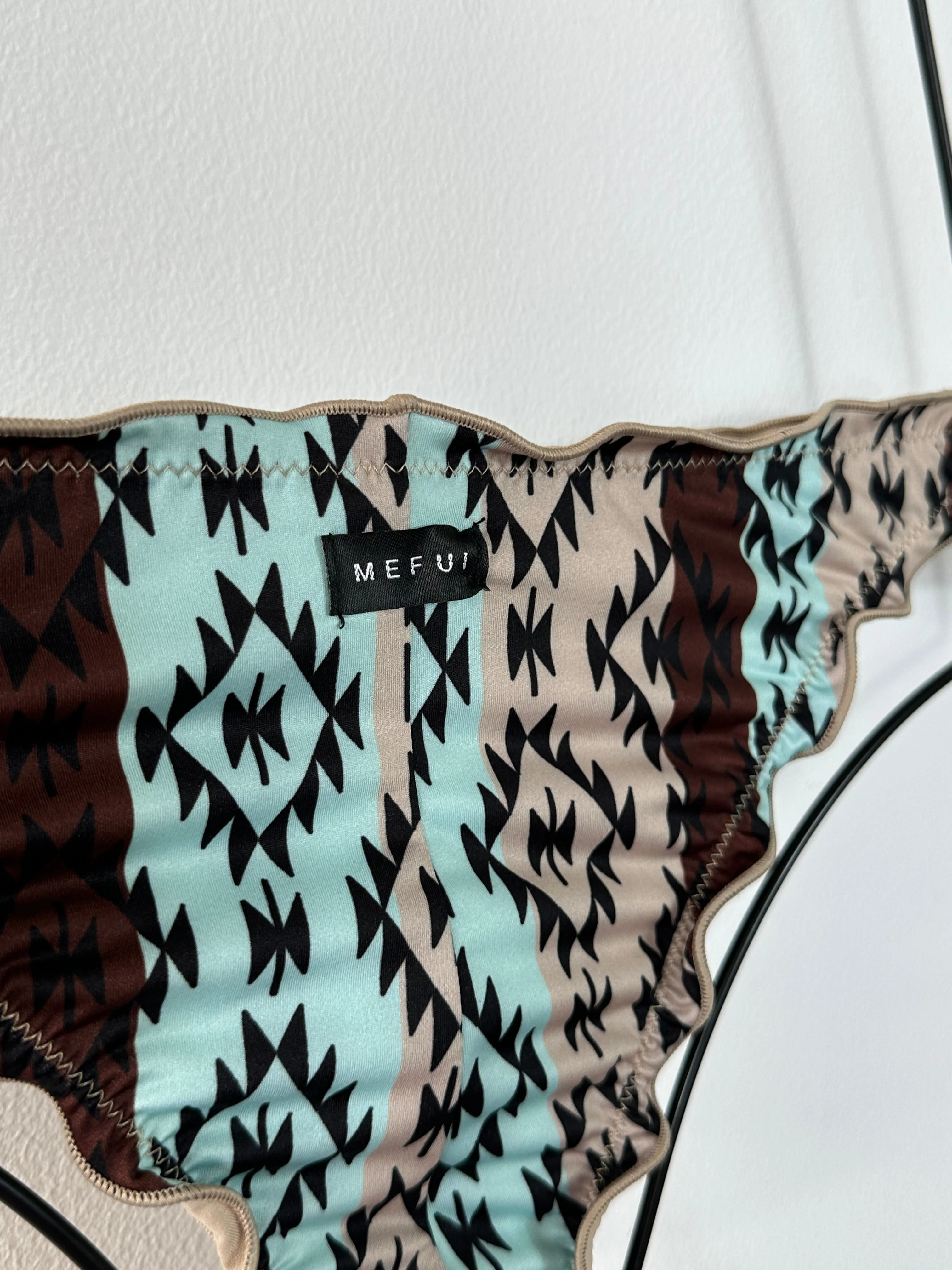 Curly Bandeau Bikini