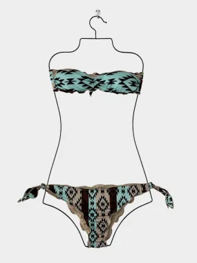Curly Bandeau Bikini