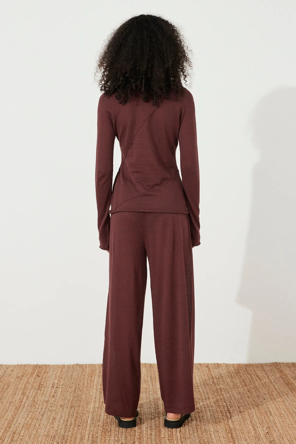 Currant Relaxed Knit Pant