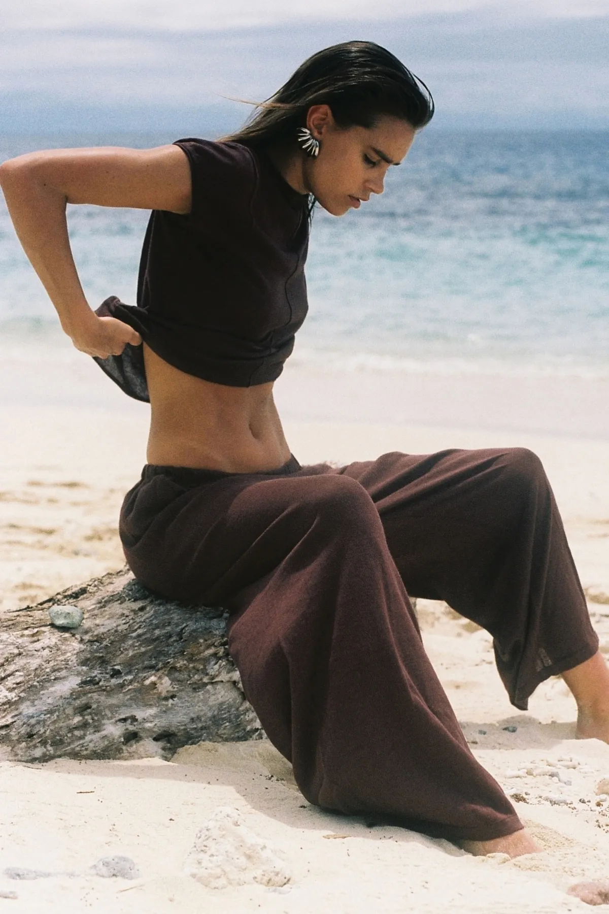 Currant Relaxed Knit Pant