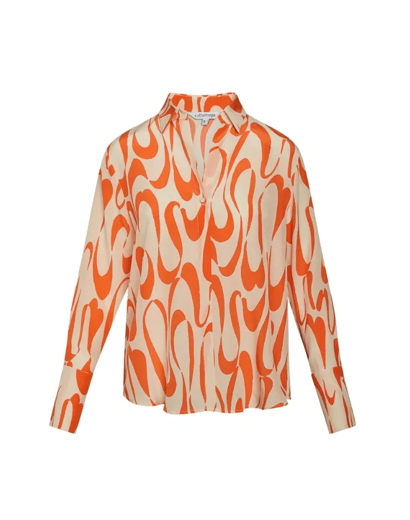 Daria Blouse in Valencia by Catherine Gee