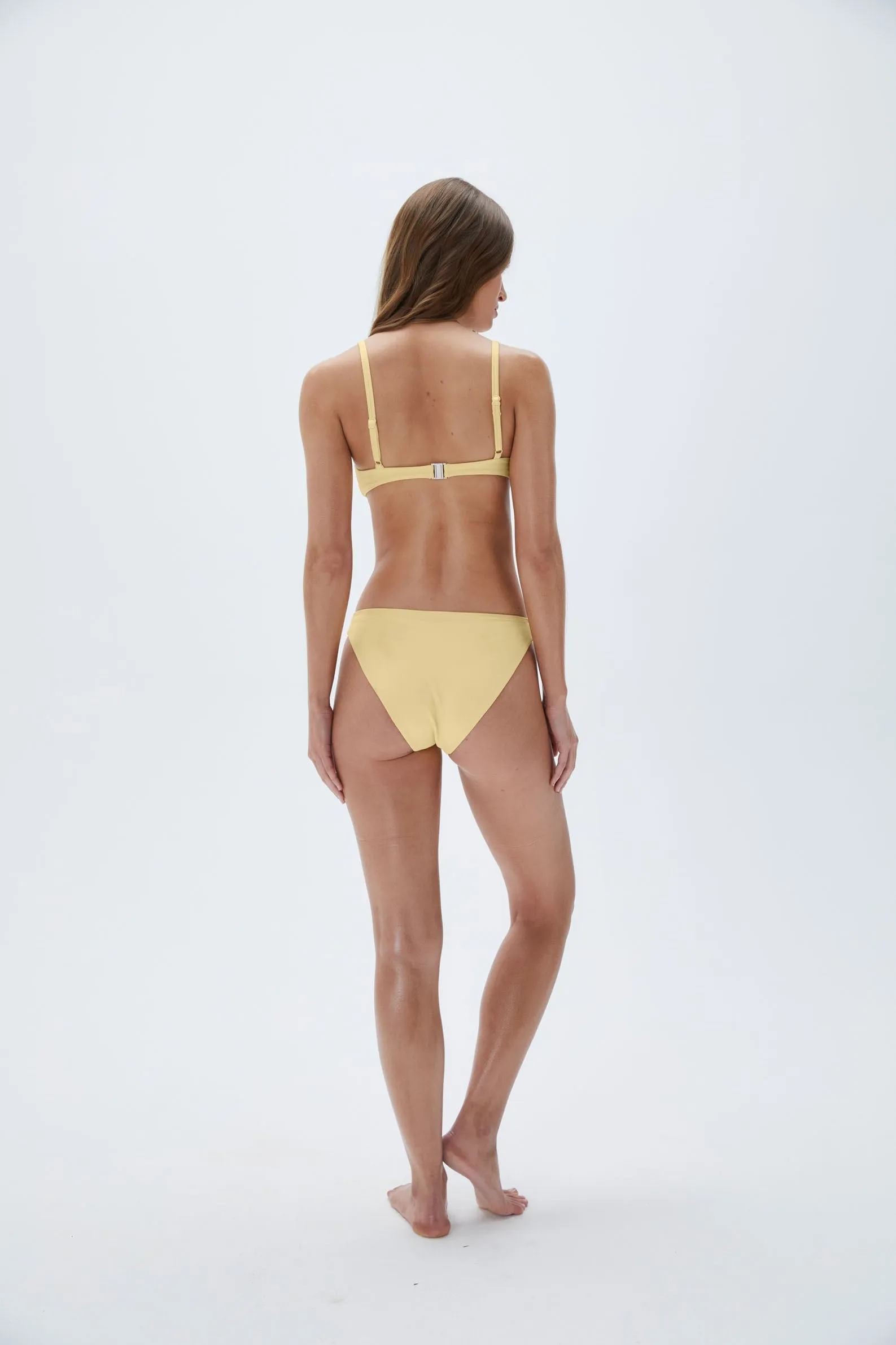 Dip Bikini Bottoms - Lemon Yellow