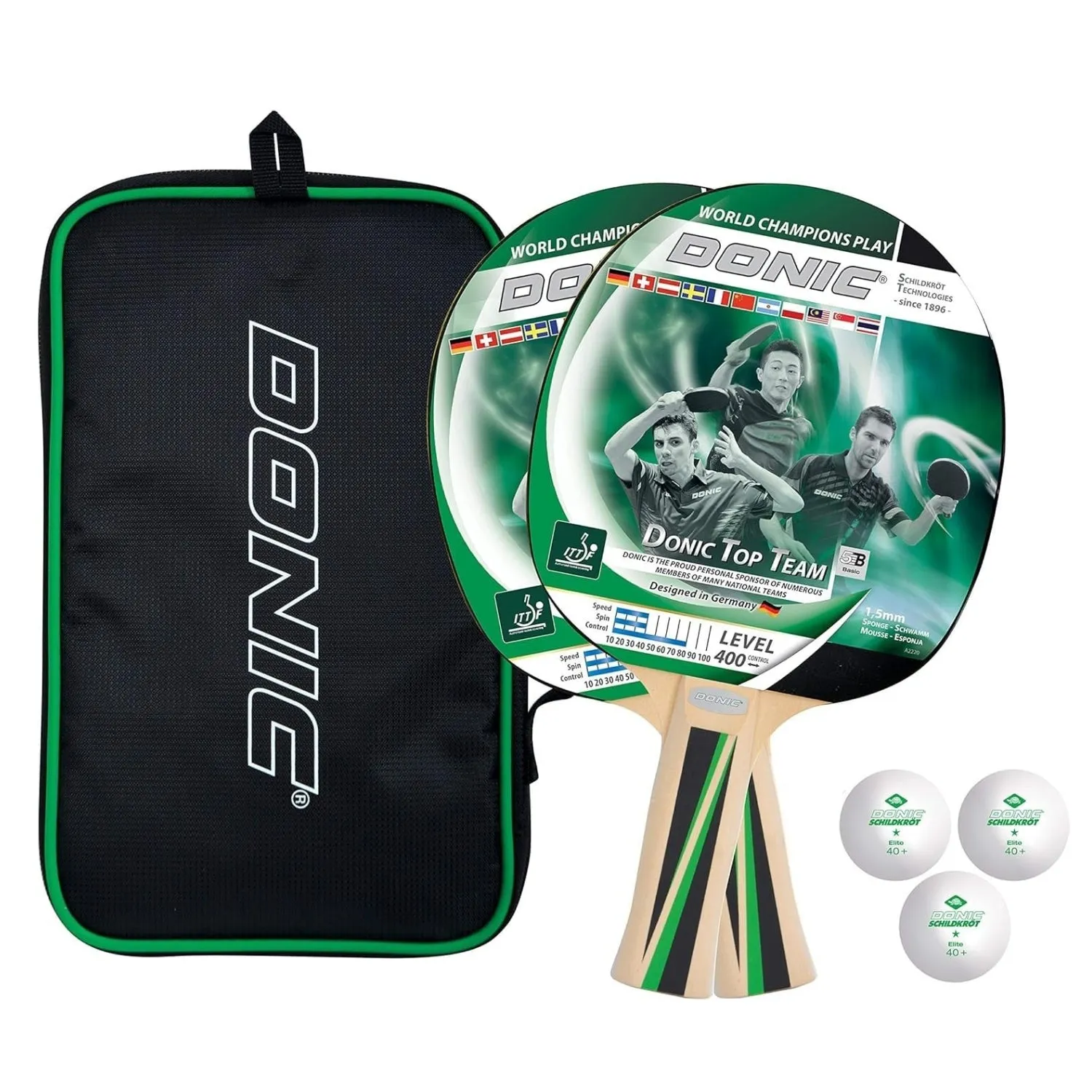 DONIC Top Team 400 All-Rounder Table Tennis Set