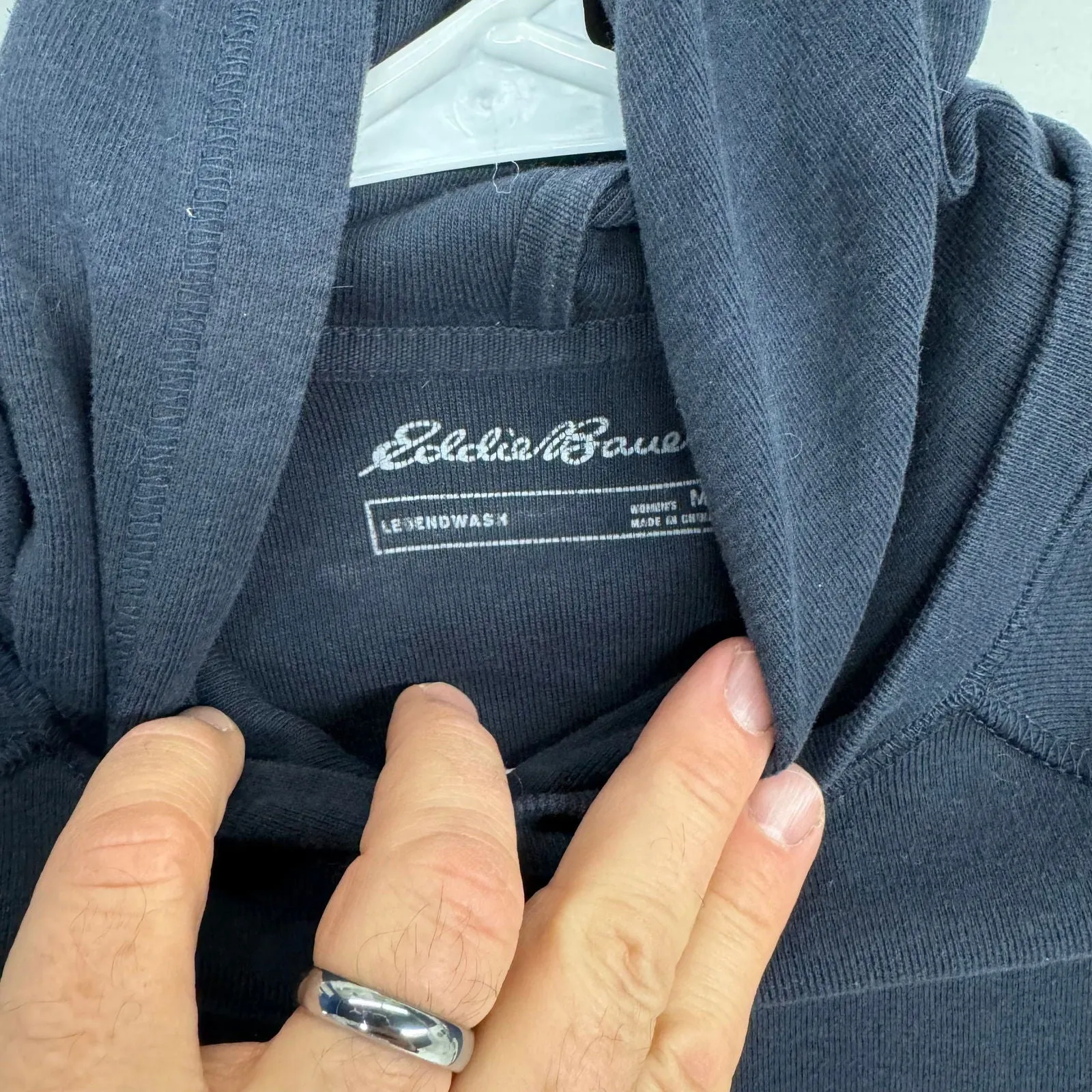 Eddie Bauer | Womens LegendWash Hoodie Sweatshirt | Color: Blue | Size: M | GUC