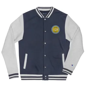 El Ocho Embroidered Champion Bomber Jacket