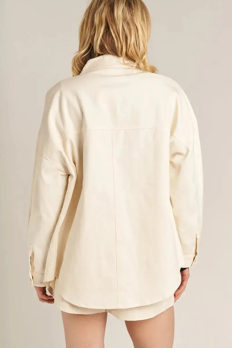 En Creme Dede Oversized Shirt – The Perfect Denim Layer