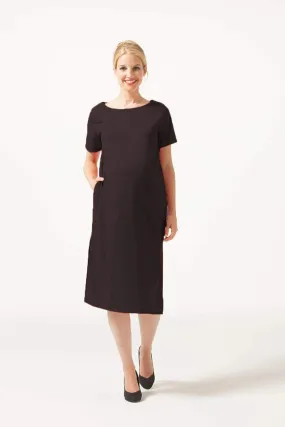 Faithe Nursing Dress Black