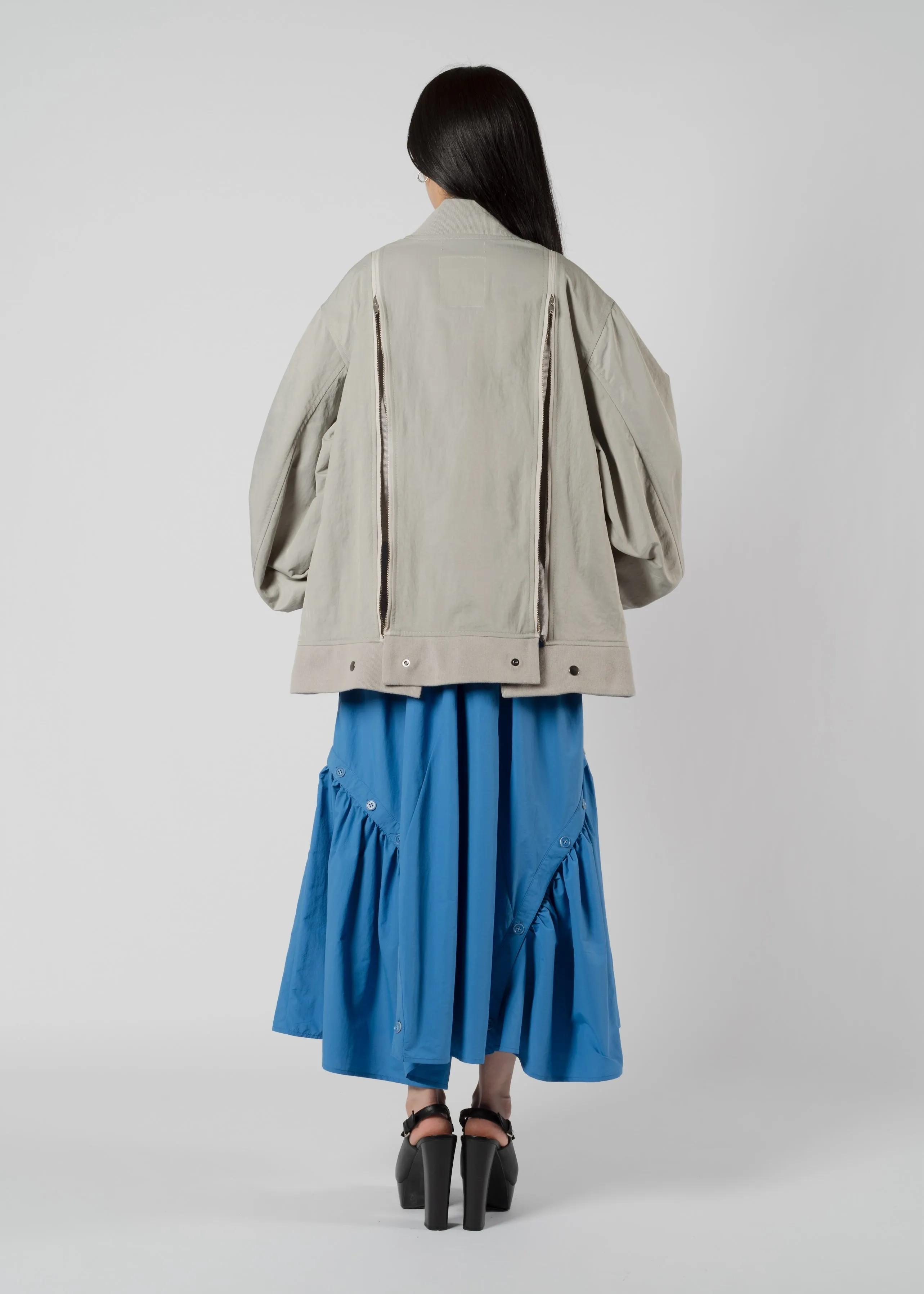 FLARE BOMBER JACKET