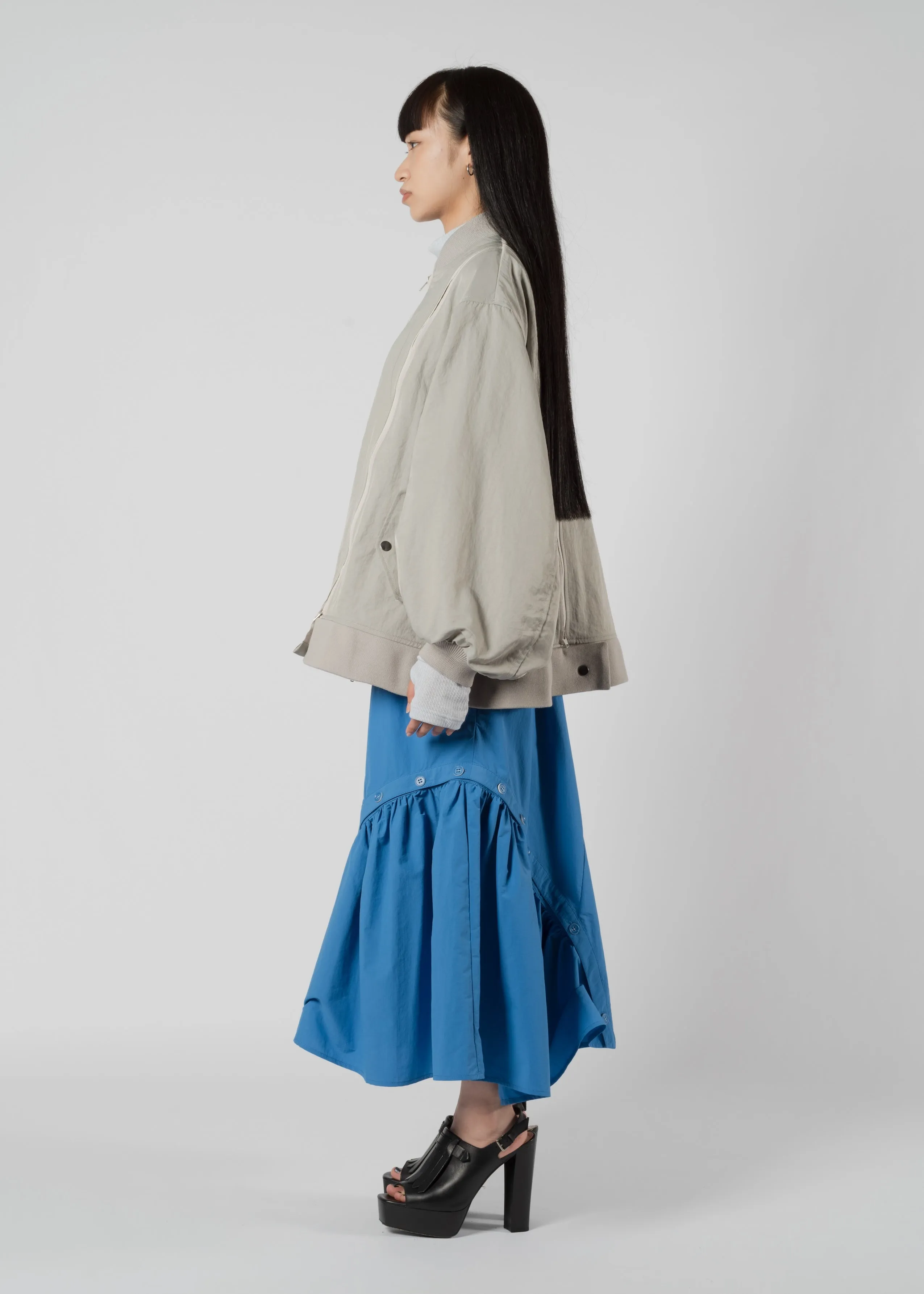 FLARE BOMBER JACKET