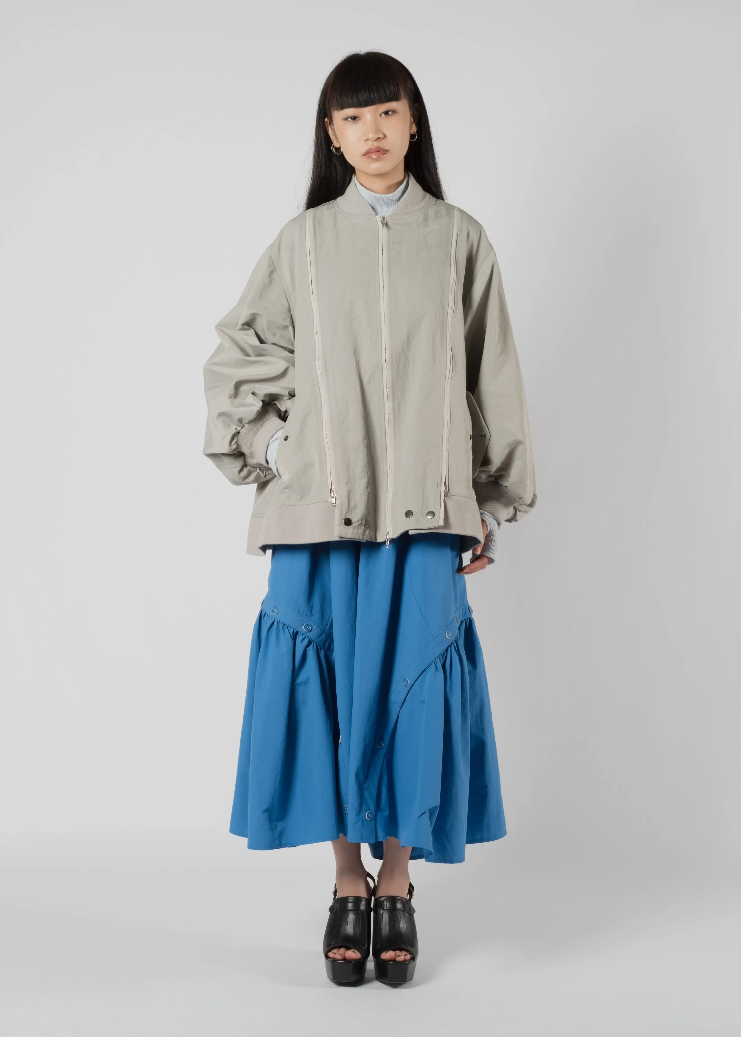 FLARE BOMBER JACKET