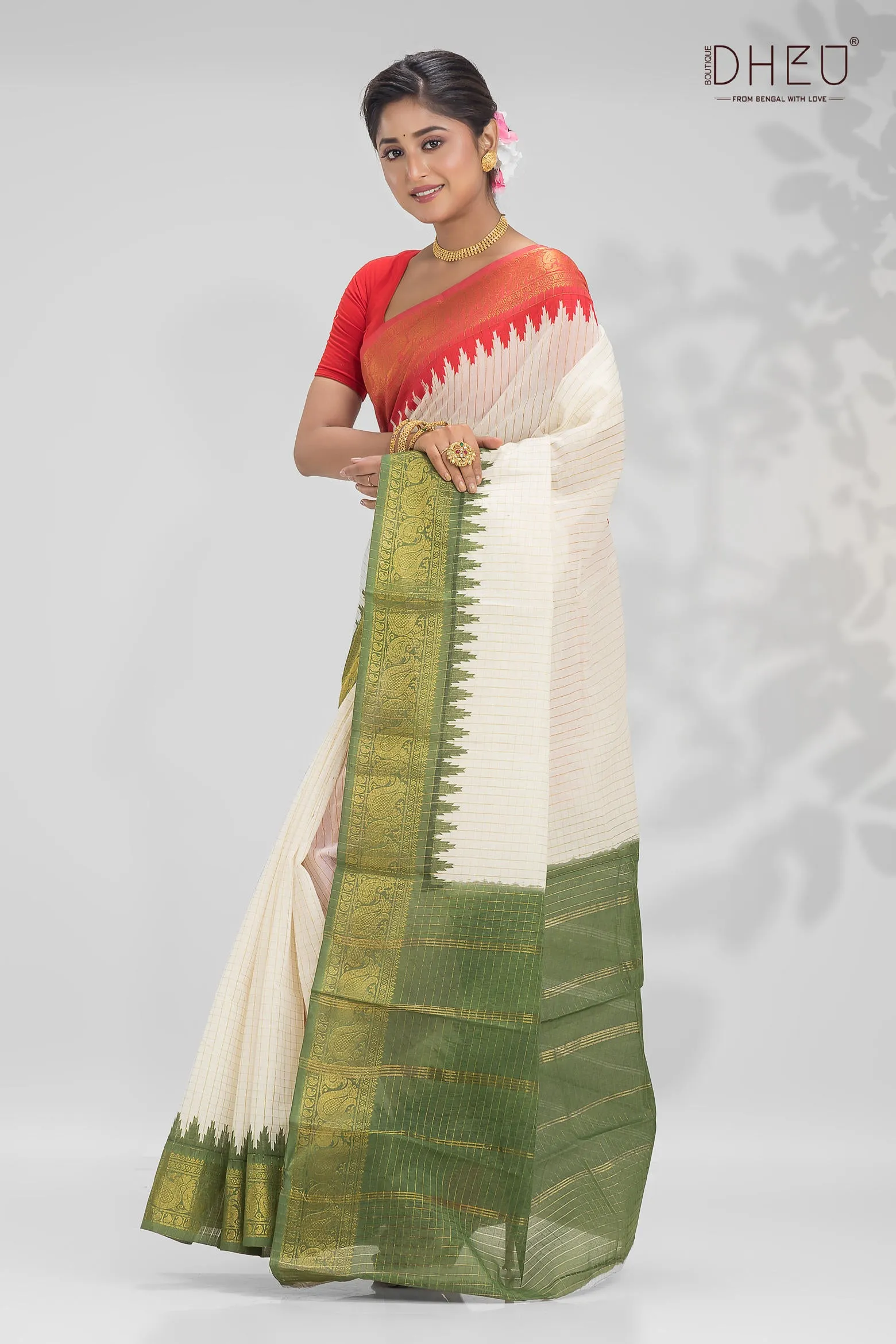 Handloom Maheshwari Saree
