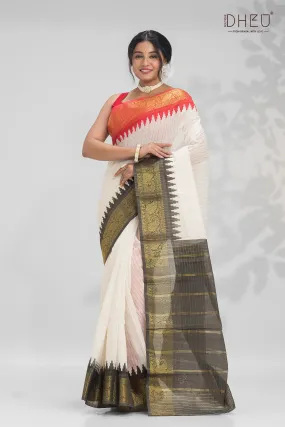 Handloom Maheshwari Saree
