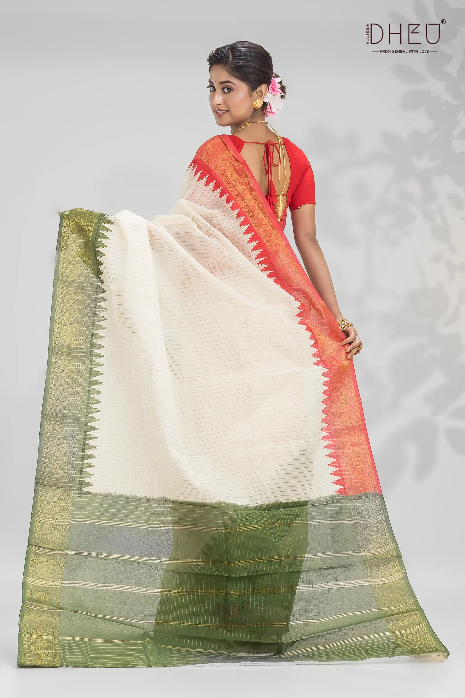 Handloom Maheshwari Saree