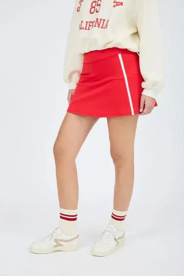 High Waisted Mini Tennis Skirt