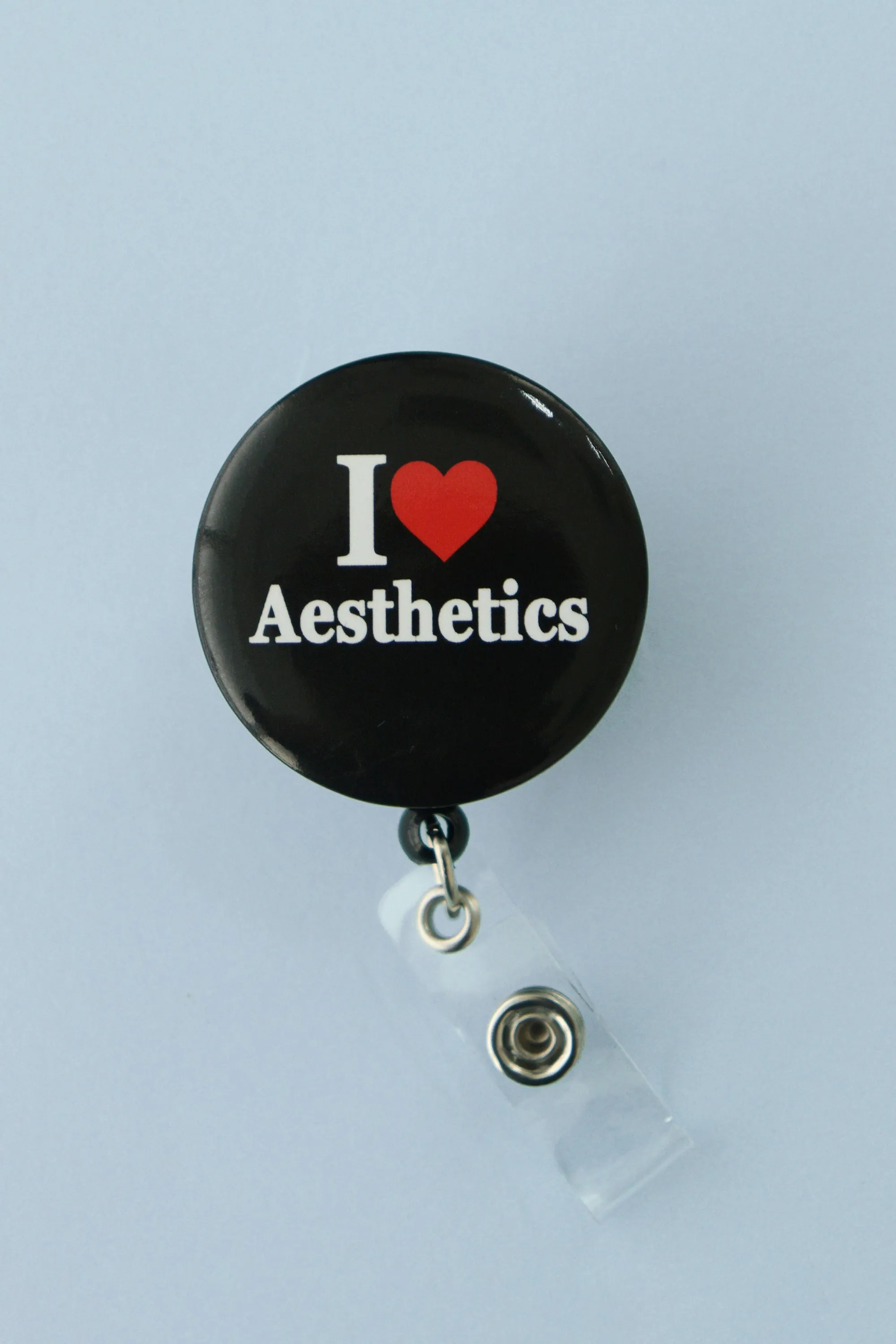 I Love Aesthetics ID Badge