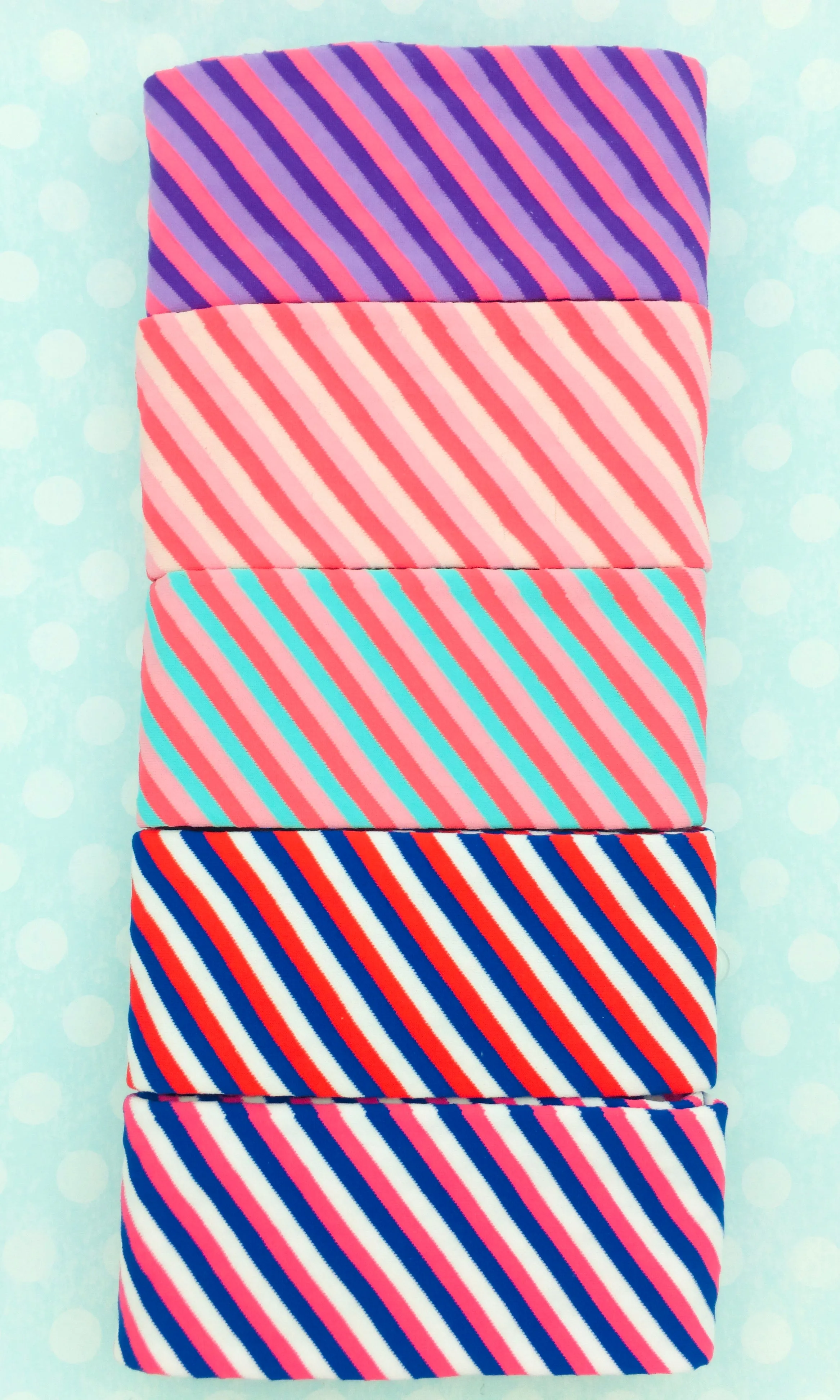 Instant Shipping! Diagonal Stripe Over the Knee Socks (5 Colors)