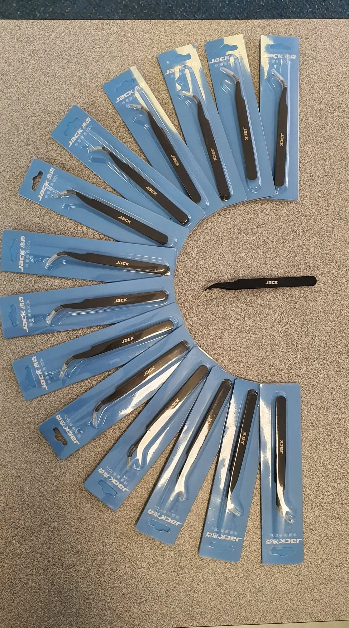 Jack Brand Anti-Static Tweezer (Curve)