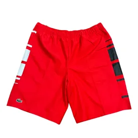 Lacoste SPORT DRY FIT Short Men’s -  RED / WHITE