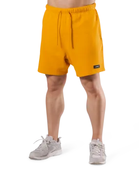 Logo Wappen Sweat Shorts - Yellow