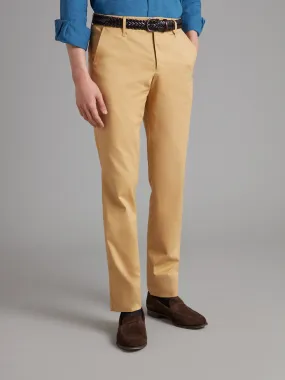 Mens Brompton Chinos - Cream