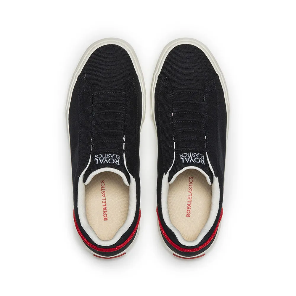Men's Cruiser Black Nylon Low Tops 00603-991