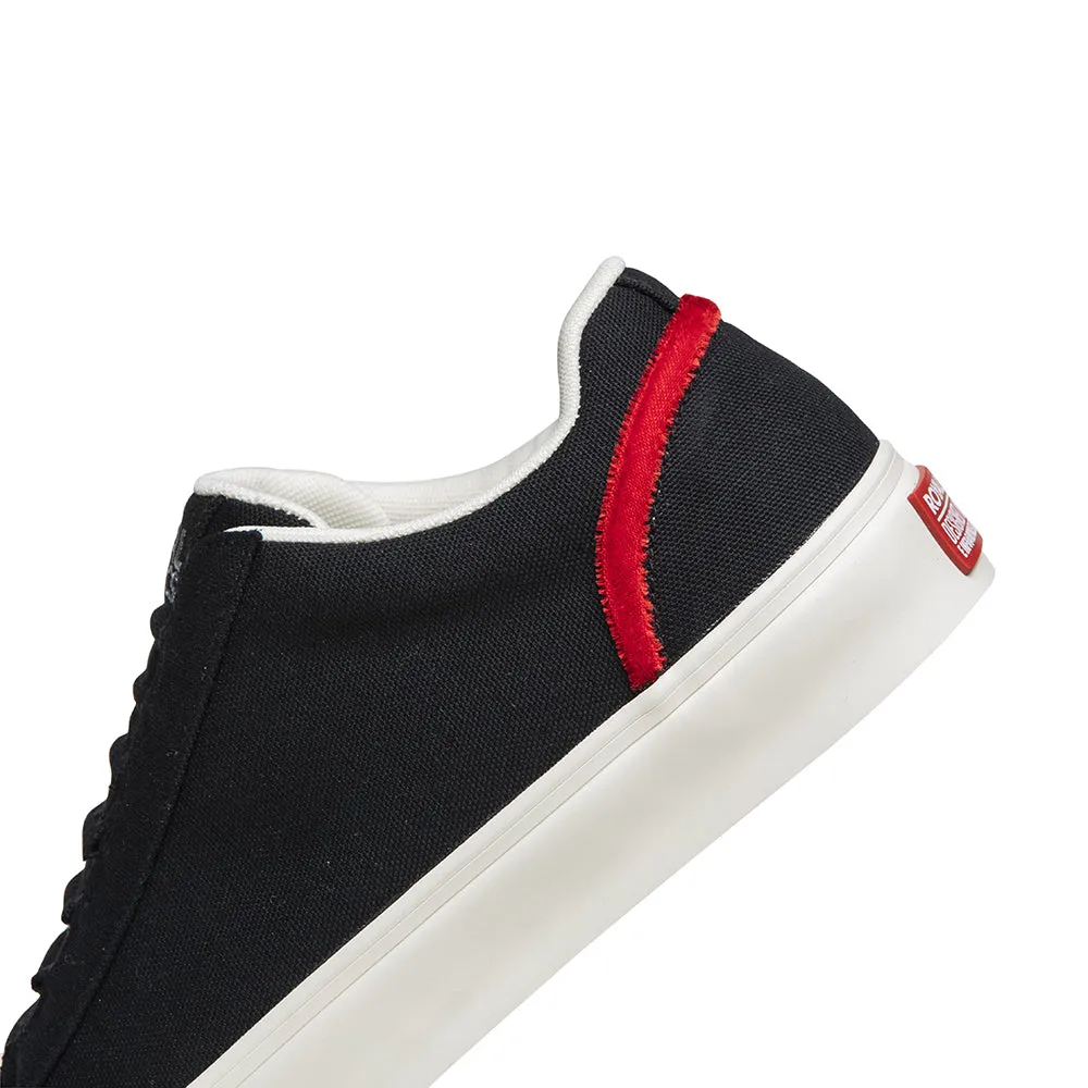 Men's Cruiser Black Nylon Low Tops 00603-991